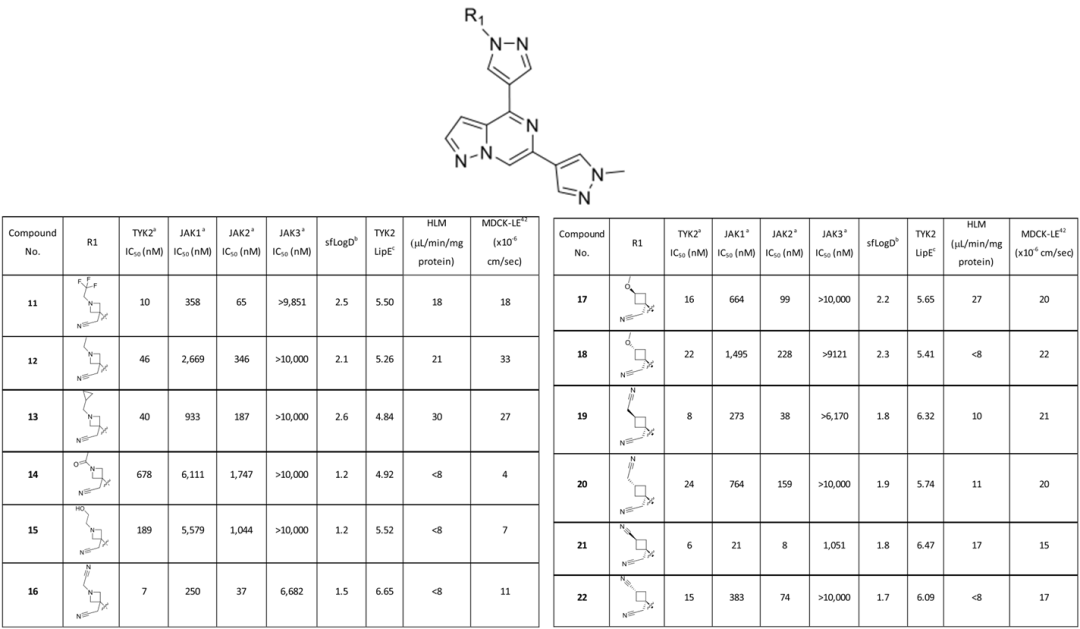 JMC | 计算辅助的辉瑞临床2期TYK2抑制剂的研发过程 JMC | 计算辅助的辉瑞临床2期TYK2抑制剂的研发过程