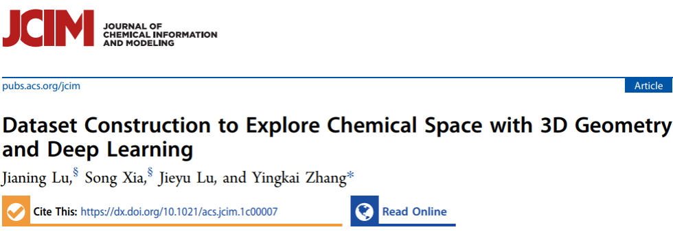 JCIM | Frag20——可基于3D结构和深度学习探索化学空间的数据集