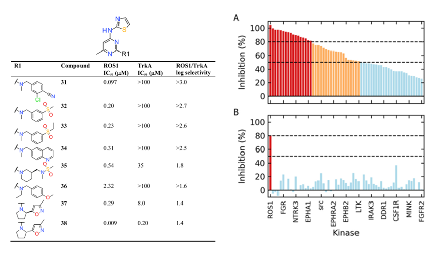 JCIM | 云上虚筛发现高活性高选择性的ROS1激酶抑制剂